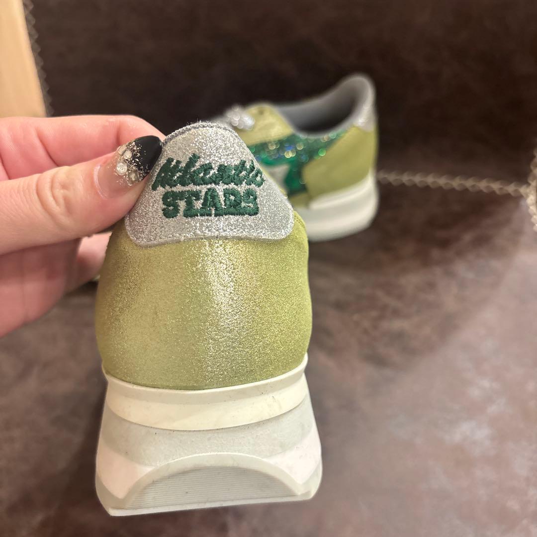 Atlantic Stars スニーカー 緑金色