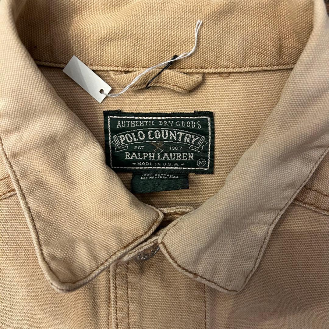名作　POLO COUNTRY USA製　カバーオール　ダブルアールエル RRL