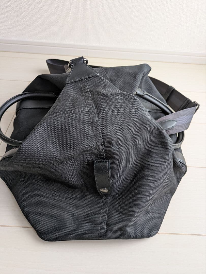 COACH コーチ 黒 ナイロン ボストンバッグ