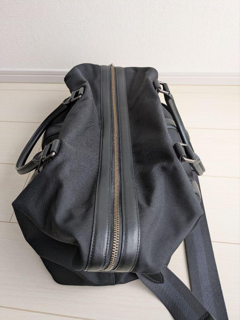 COACH コーチ 黒 ナイロン ボストンバッグ