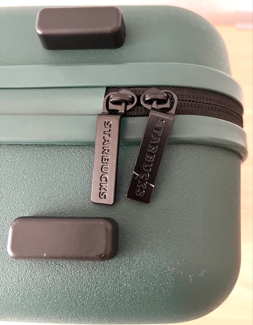 新品 未使用 非売品 スターバックス ミニ トランク グリーン 海外 スタバ