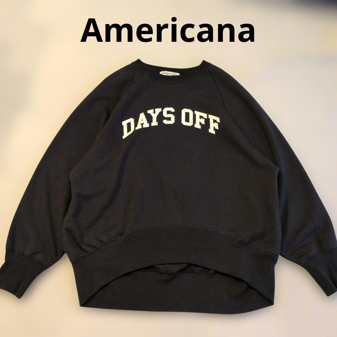 アメリカーナ【五明祐子さんコラボ】DAYS OFFスウェット