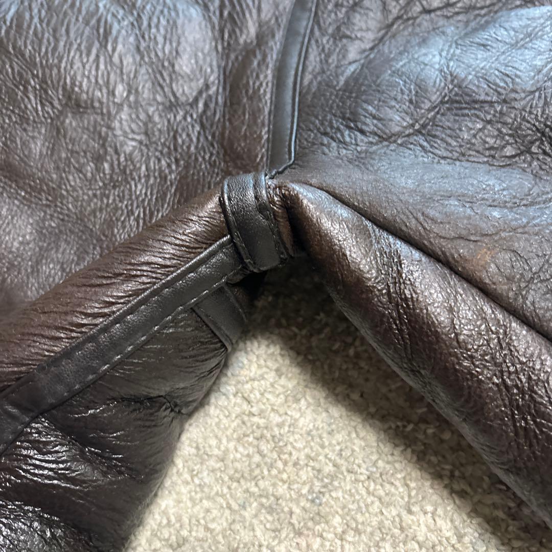 s*5様 美品 B-3 MA-1 リアルムートン フライトジャケット アウター