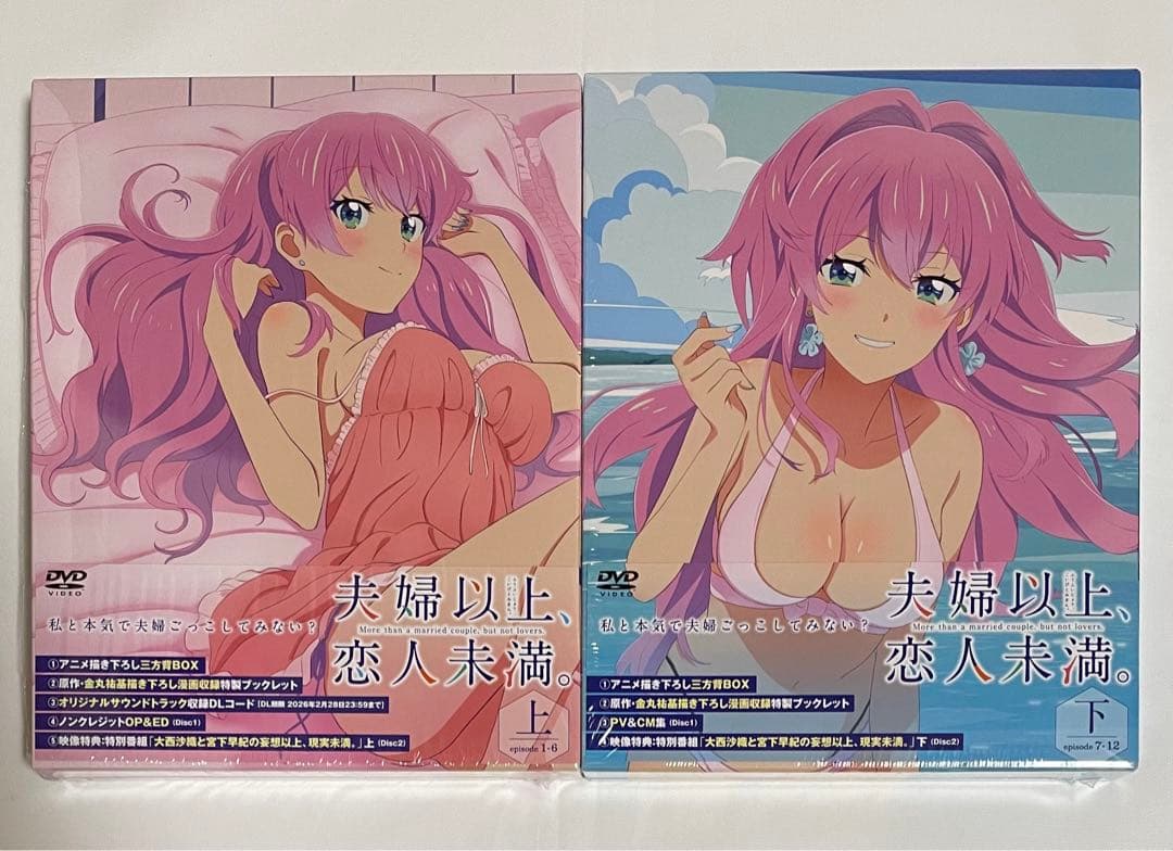 【DVD】夫婦以上、恋人未満。 DVD BOX 上下巻セット