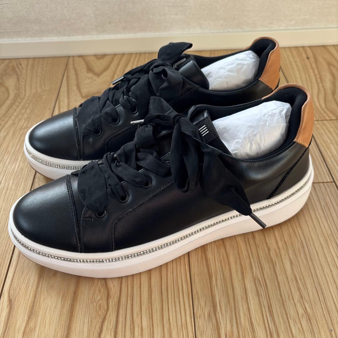 LANVINホットフィクスレースアップスニーカー24㎝