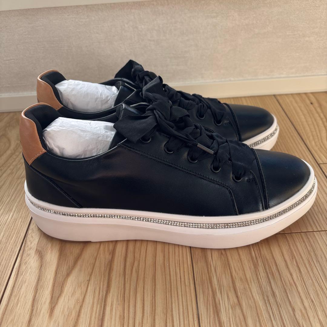 LANVINホットフィクスレースアップスニーカー24㎝