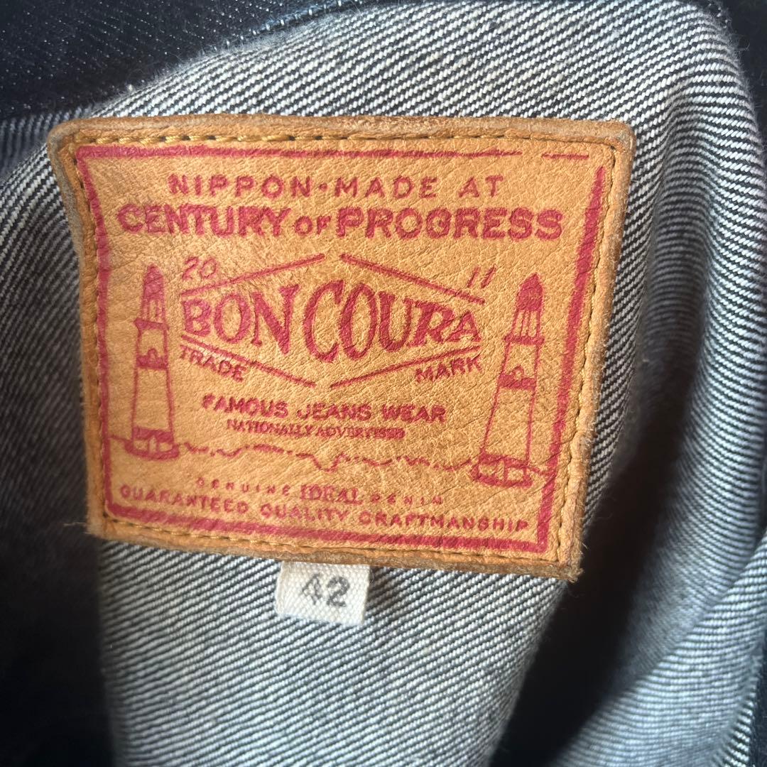 BON COURA ダークデニムジャケット 42
