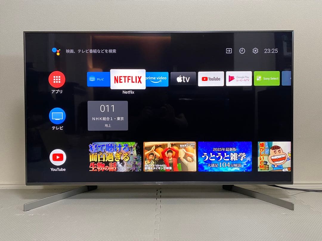 たリメロ SONY BRAVIA KJ-49X9500G 4K テレビ