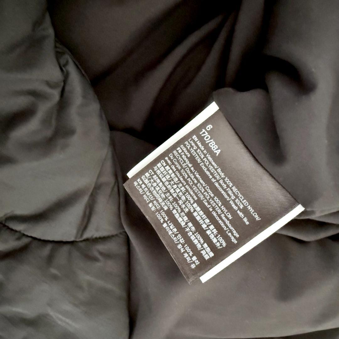 lululemon／サイズ６／ルルレモン　ブラック ノースリーブベスト