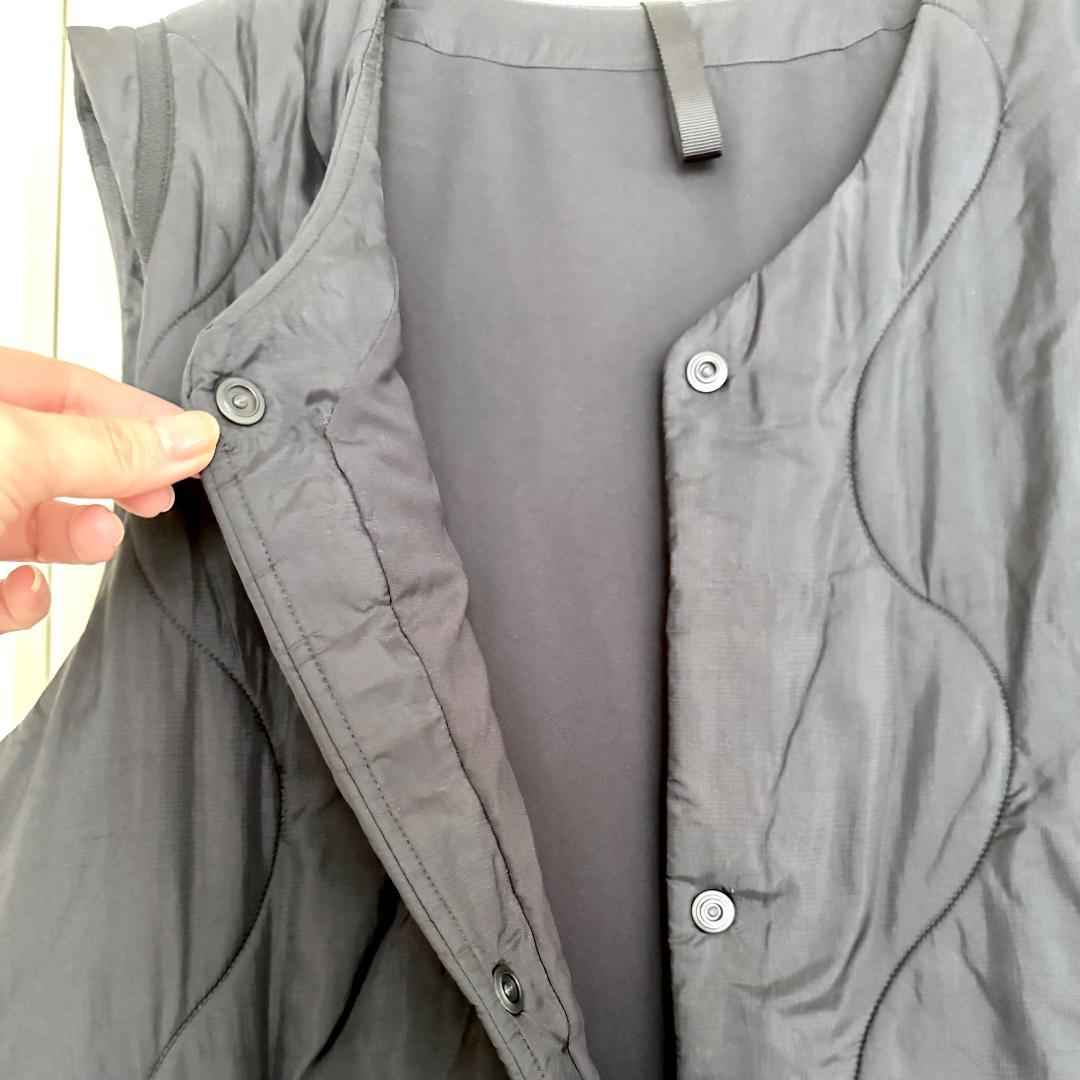 lululemon／サイズ６／ルルレモン　ブラック ノースリーブベスト