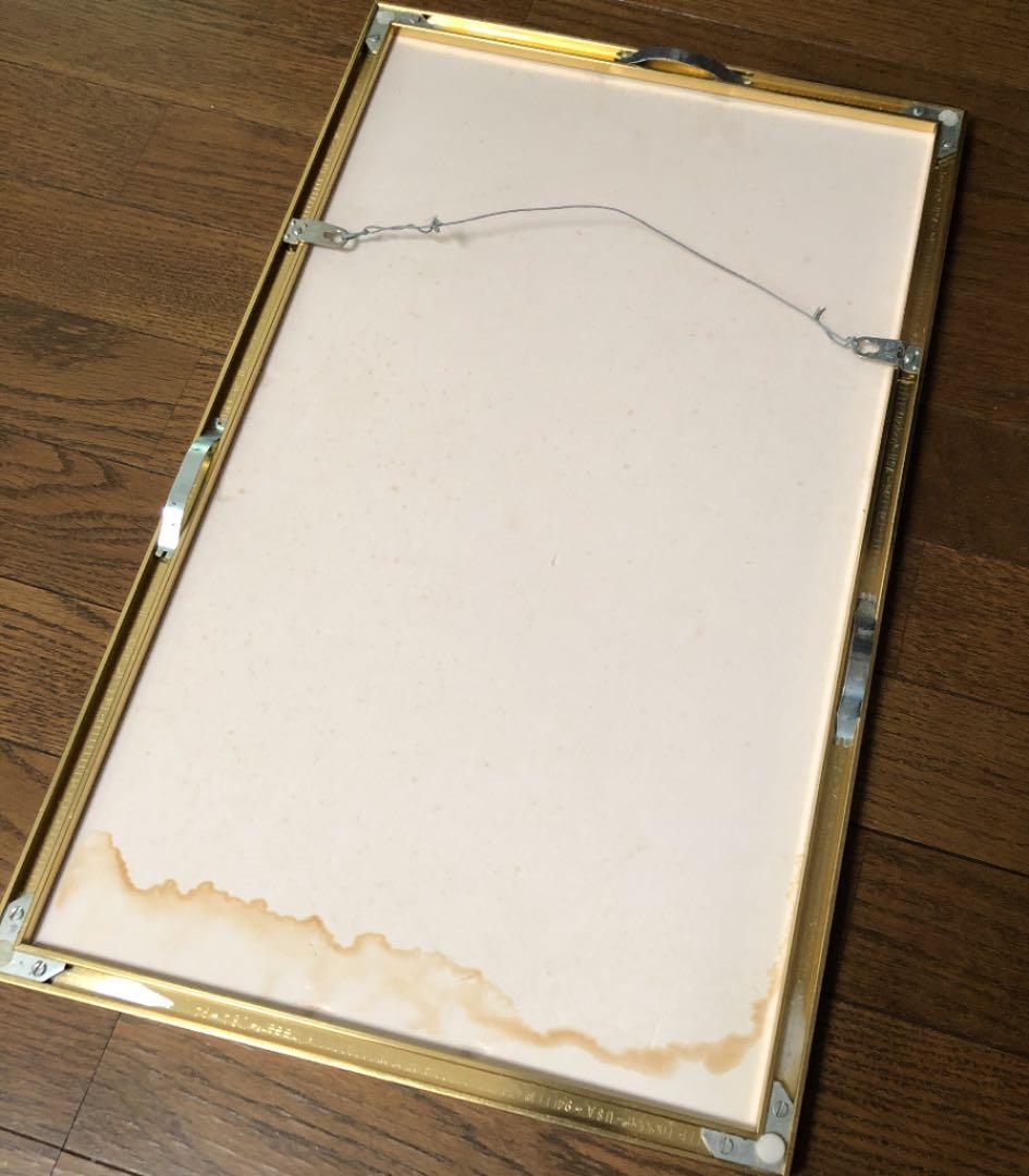 [希少]ジミ・ヘンドリックス　1968USツアー　額装付きポスター