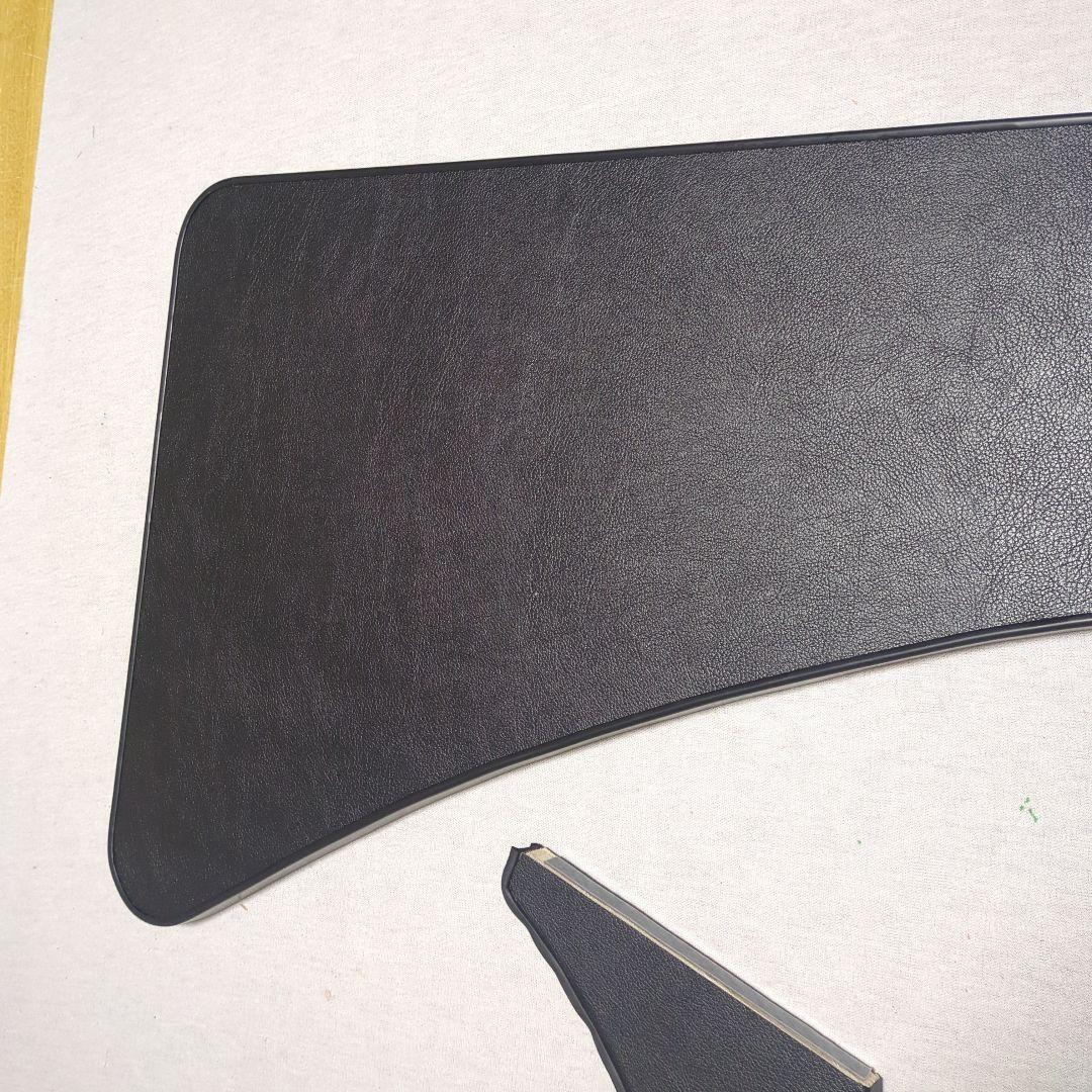 【スコッティー】07 フロントテーブル【ブラックレザー】