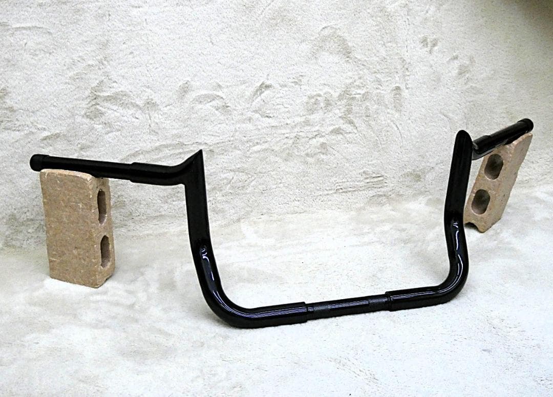 ハーレー用10インチ モンキーバー ブラック /ツーリングモデル