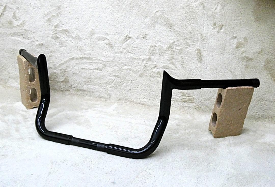 ハーレー用10インチ モンキーバー ブラック /ツーリングモデル