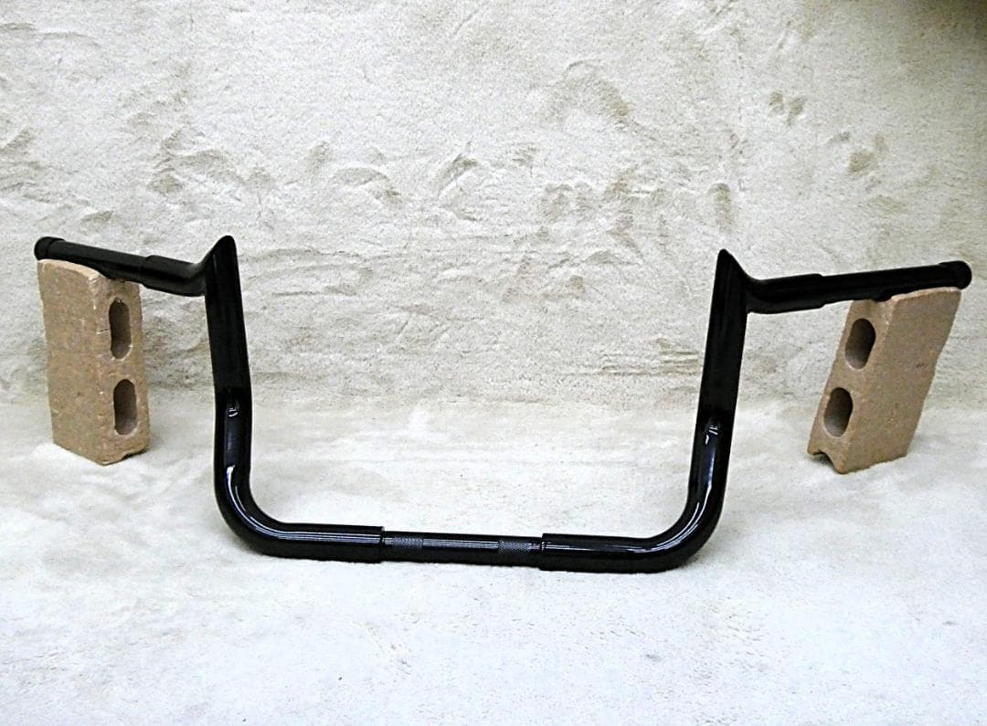 ハーレー用10インチ モンキーバー ブラック /ツーリングモデル