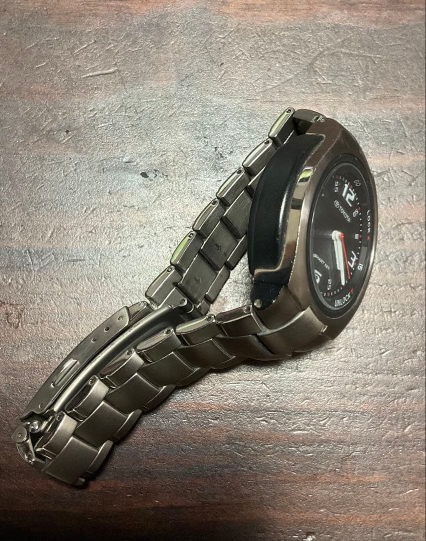 トヨタ スマートキー 時計 金属ベルト