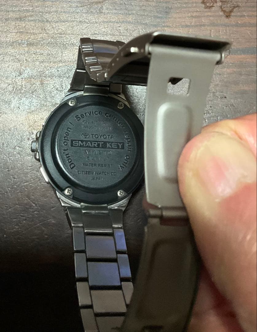トヨタ スマートキー 時計 金属ベルト