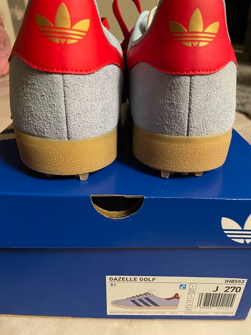 シューズ(男性用) Adidas Gazelle Golf 27.0cm