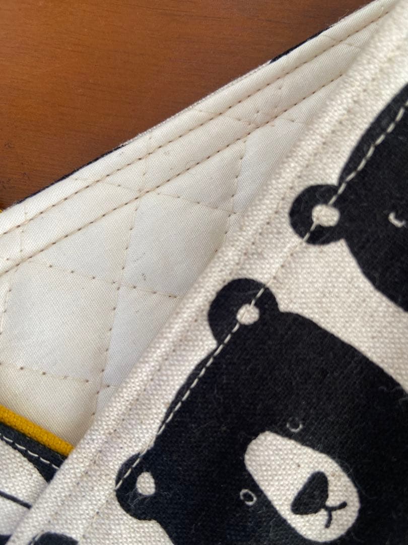 おとぼけおかおのくまちゃん　ハンドメイド　入園入学　5点セット　レッスンバッグ