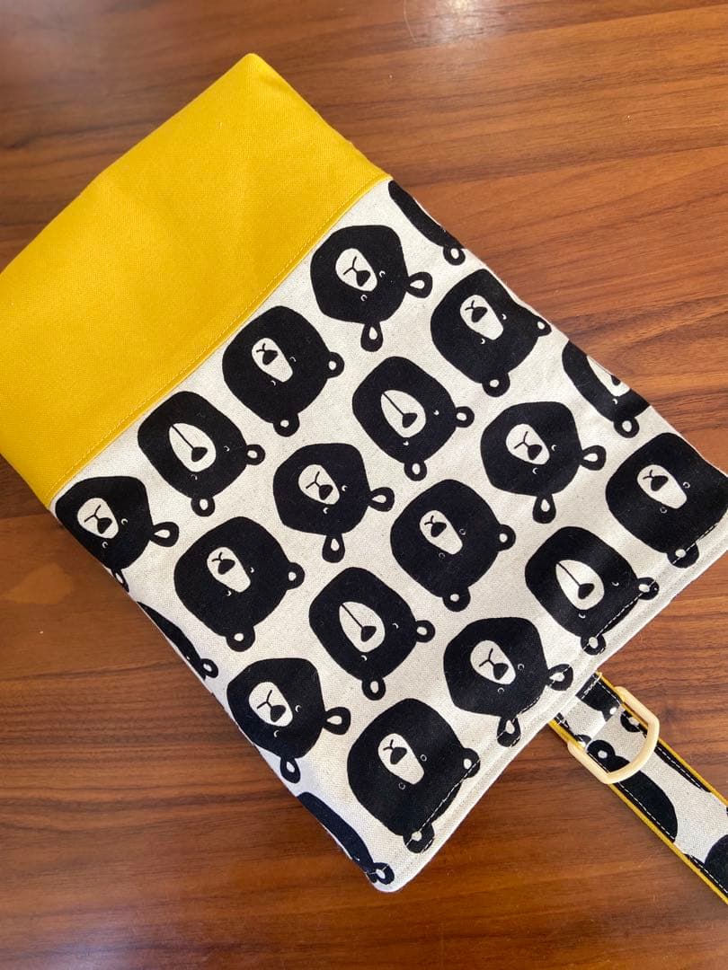 おとぼけおかおのくまちゃん　ハンドメイド　入園入学　5点セット　レッスンバッグ