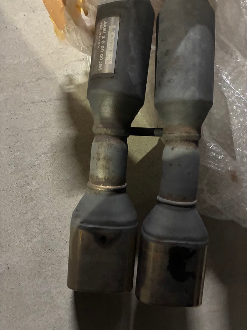 プラド150後期　モデリスタ　マフラー