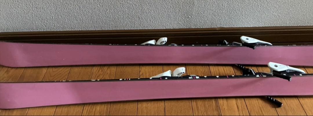 【女の子】スキー板　ストック ビンディング 4点セット 小学生用