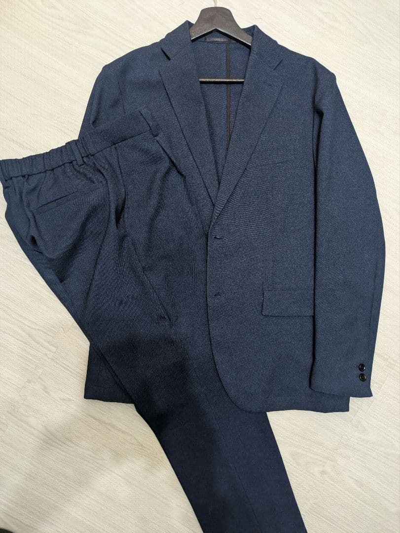 BEAUTY&YOUTH セットアップ ロイヤルブルー Lサイズ