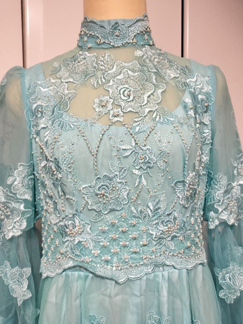 ウェディング　カラードレス　ステージ　ロリータ　タケミ　日本製　9号