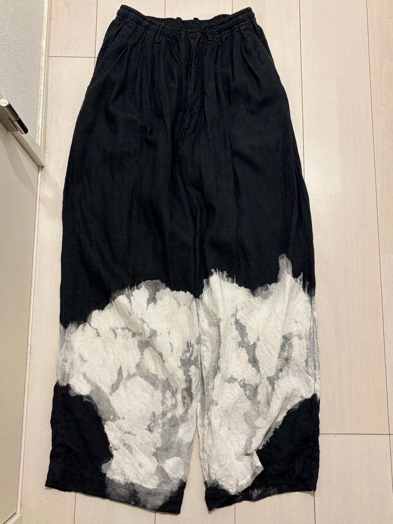 【最終値下げ】MARKAWARE CLOUDY BLEACHING パンツ