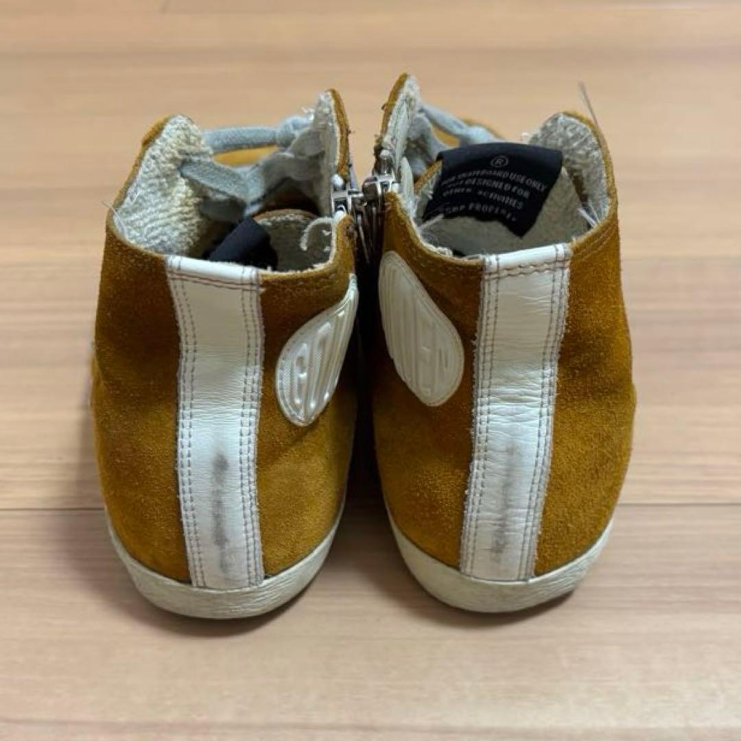 GOLDEN  FRANCY スエード ハイカットスニーカー