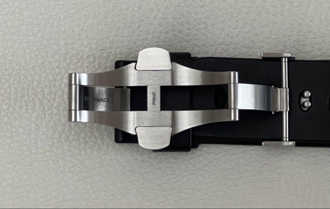 PANERAIパネライ ラバーベルト純正ステンレスDバックルセット
