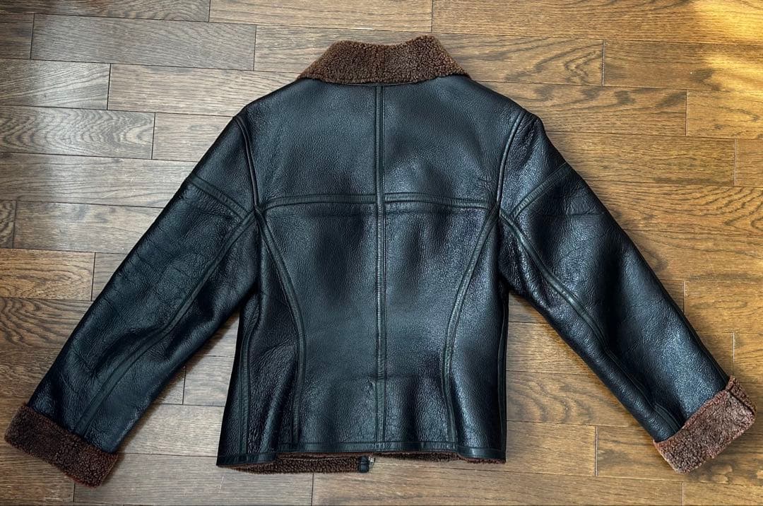 KENZO ケンゾーのフライトジャケット　B-3 ムートン