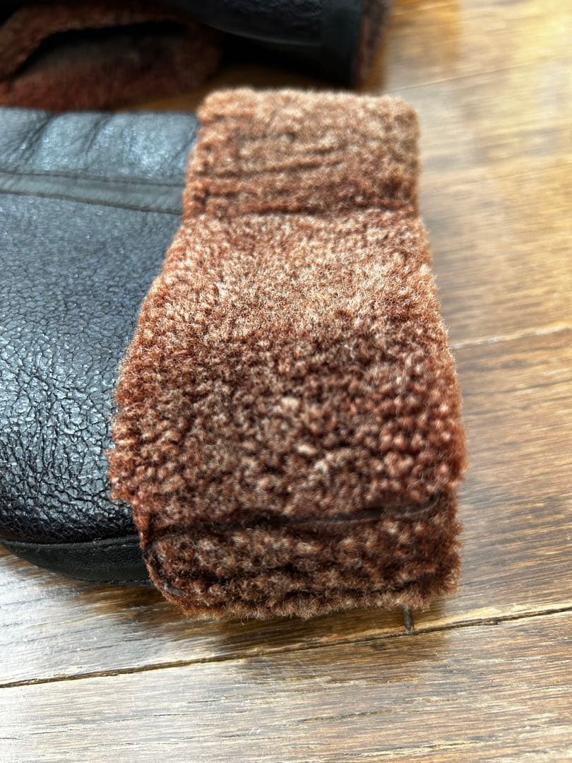 KENZO ケンゾーのフライトジャケット　B-3 ムートン