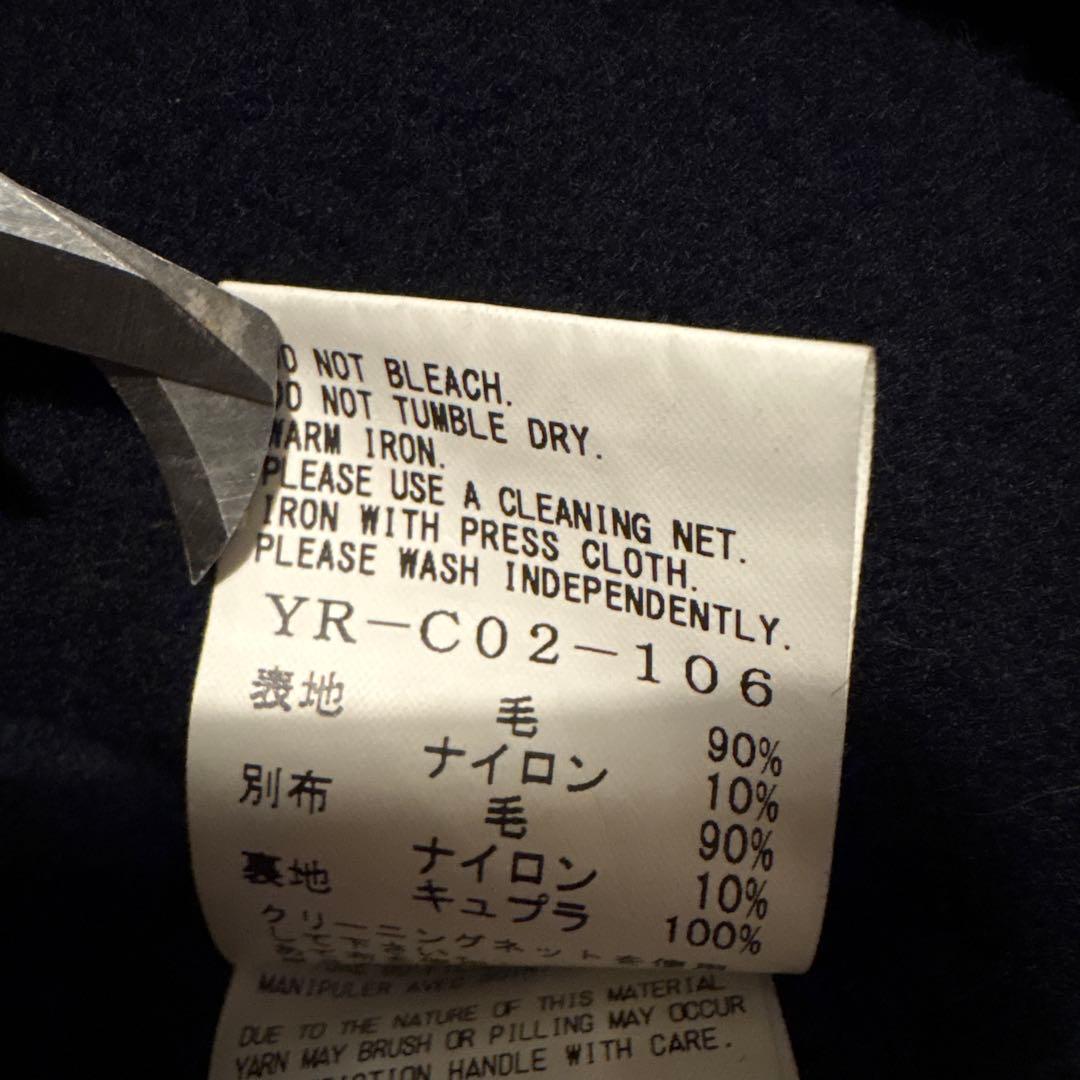 2020〜21AW Y's long coat navy