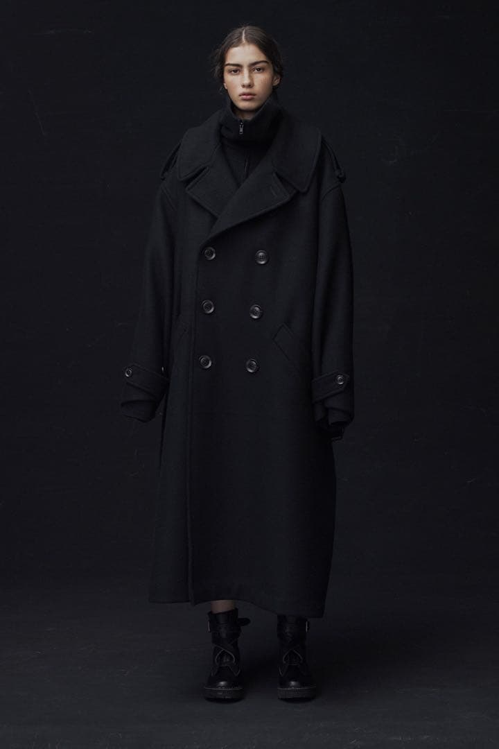 2020〜21AW Y's long coat navy