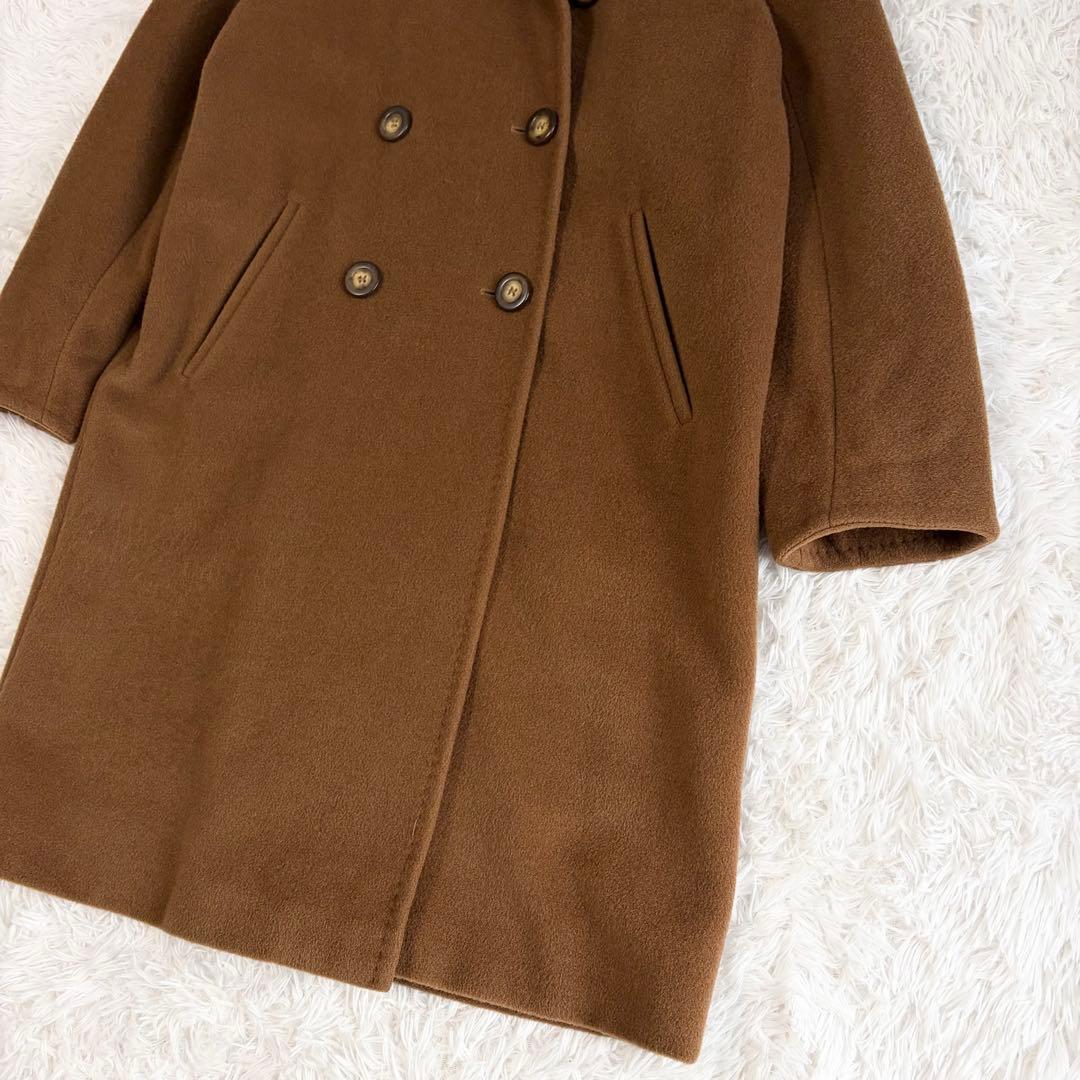 【美品】マックスマーラ アイコンコート ウールカシミヤ ロングコート 40