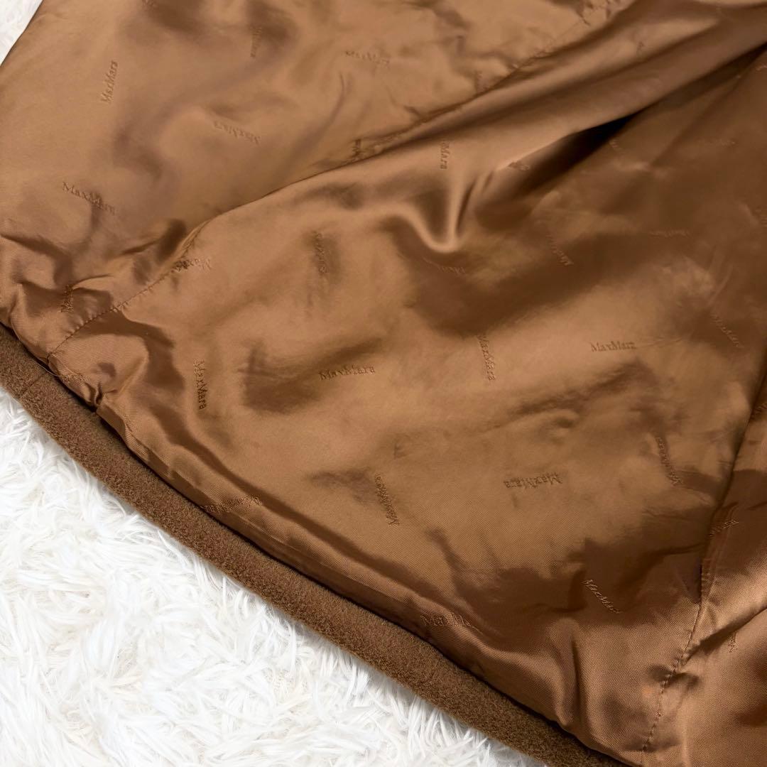 【美品】マックスマーラ アイコンコート ウールカシミヤ ロングコート 40