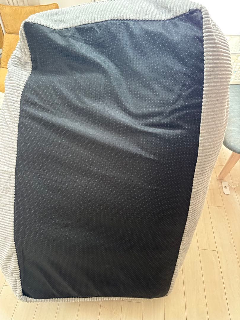 【2週間のみ使用美品】LOOSY ルージー 2人掛けビーズソファ グレー