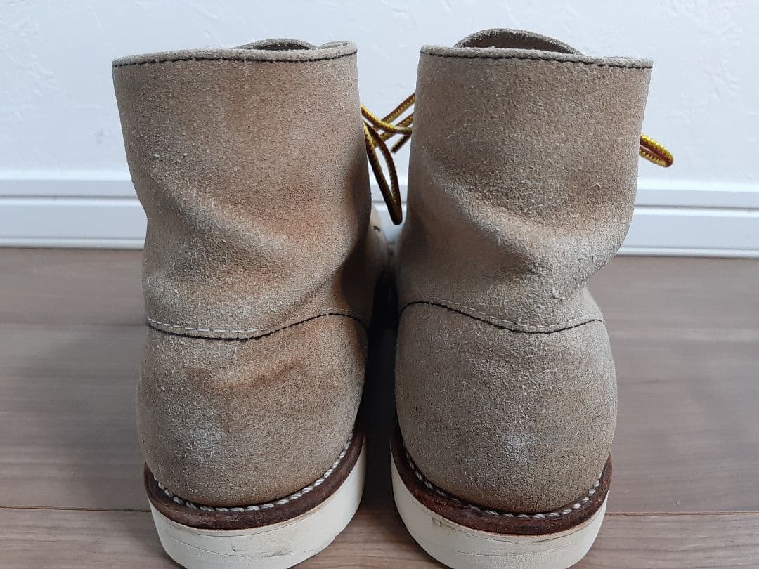 レッドウィング　８１６７　サイズ８.５　２６.５センチベージュ スエード