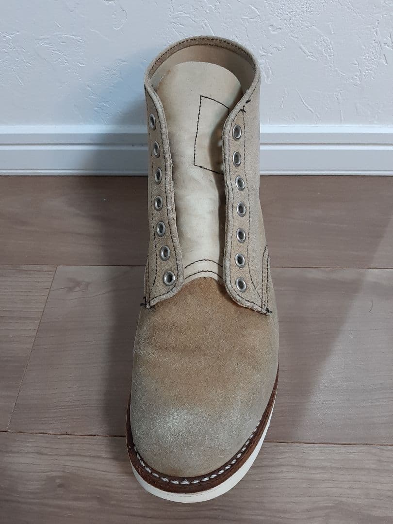 レッドウィング　８１６７　サイズ８.５　２６.５センチベージュ スエード