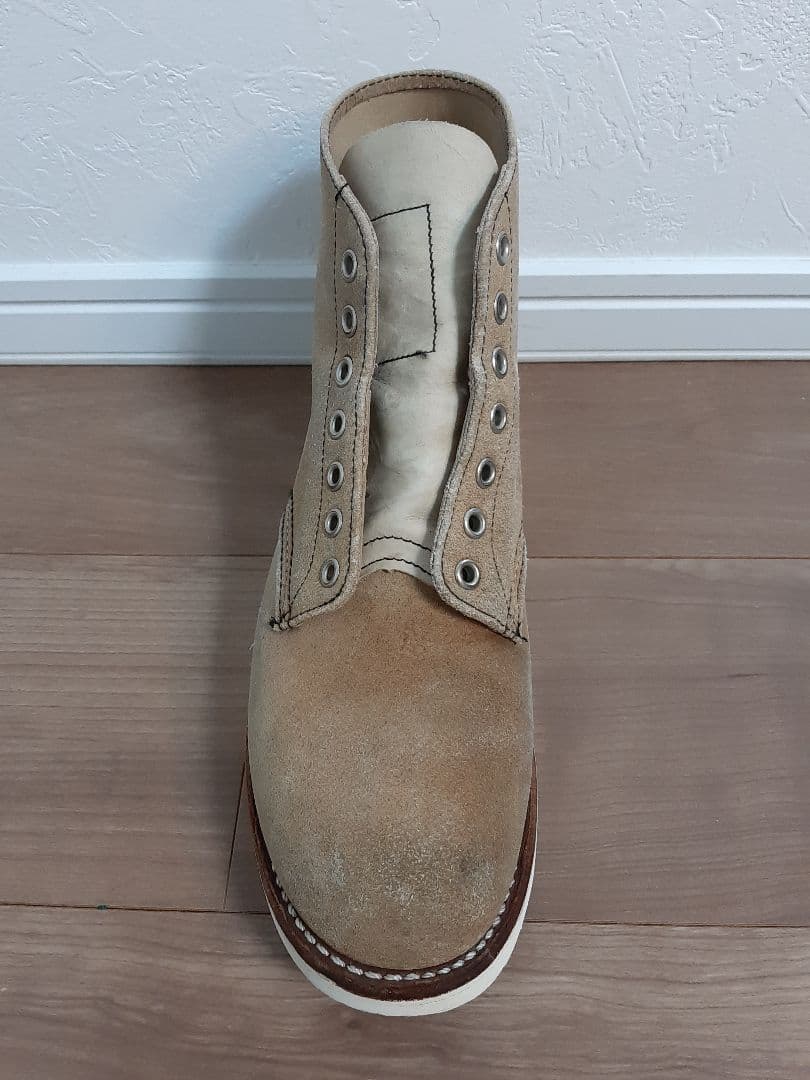 レッドウィング　８１６７　サイズ８.５　２６.５センチベージュ スエード