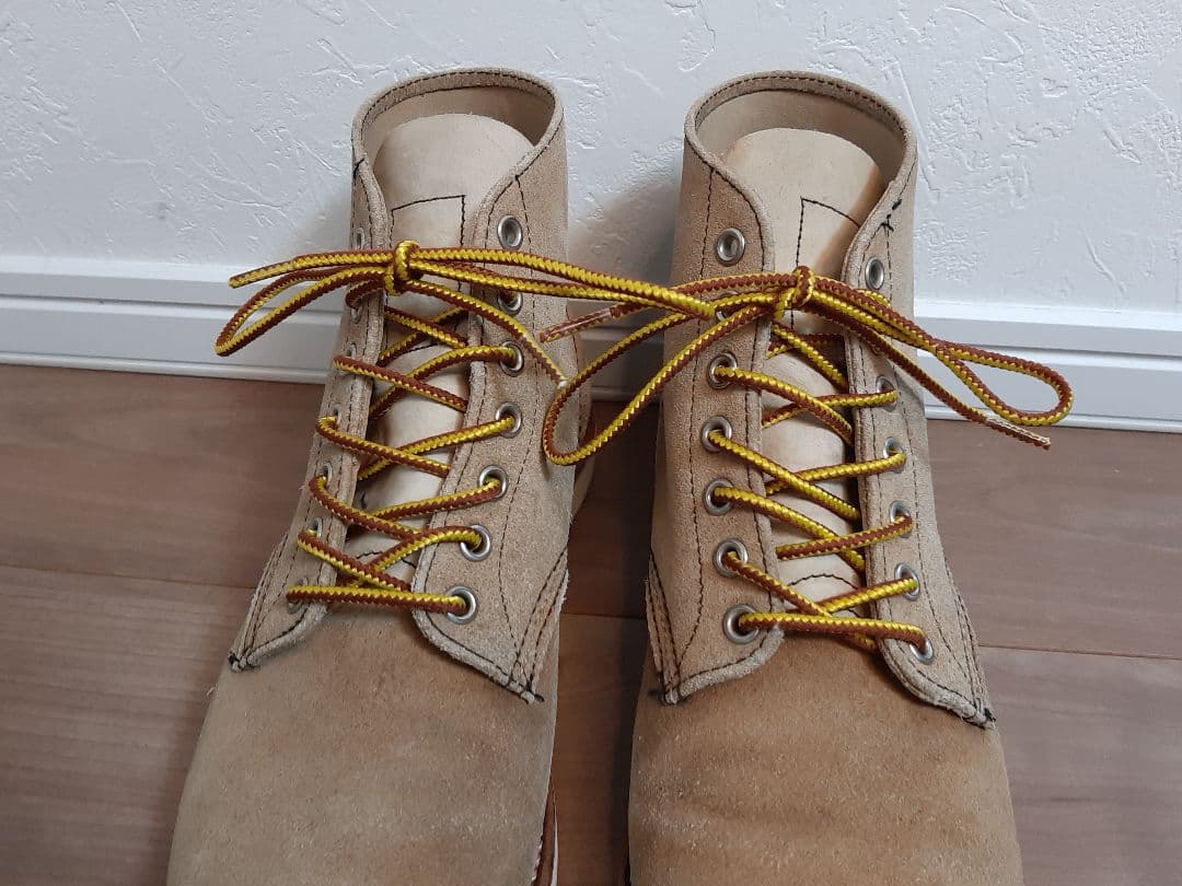 レッドウィング　８１６７　サイズ８.５　２６.５センチベージュ スエード