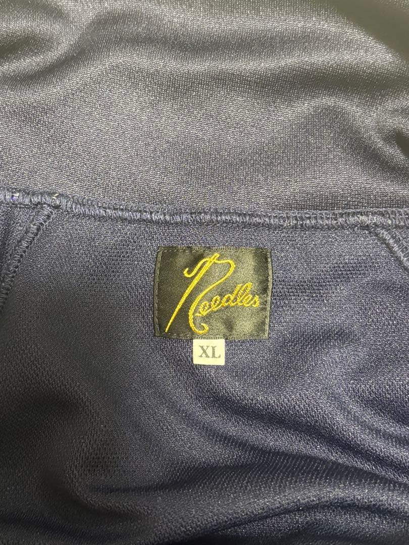 23AW NEEDLES トラックジャケット パープル×ネイビー XL