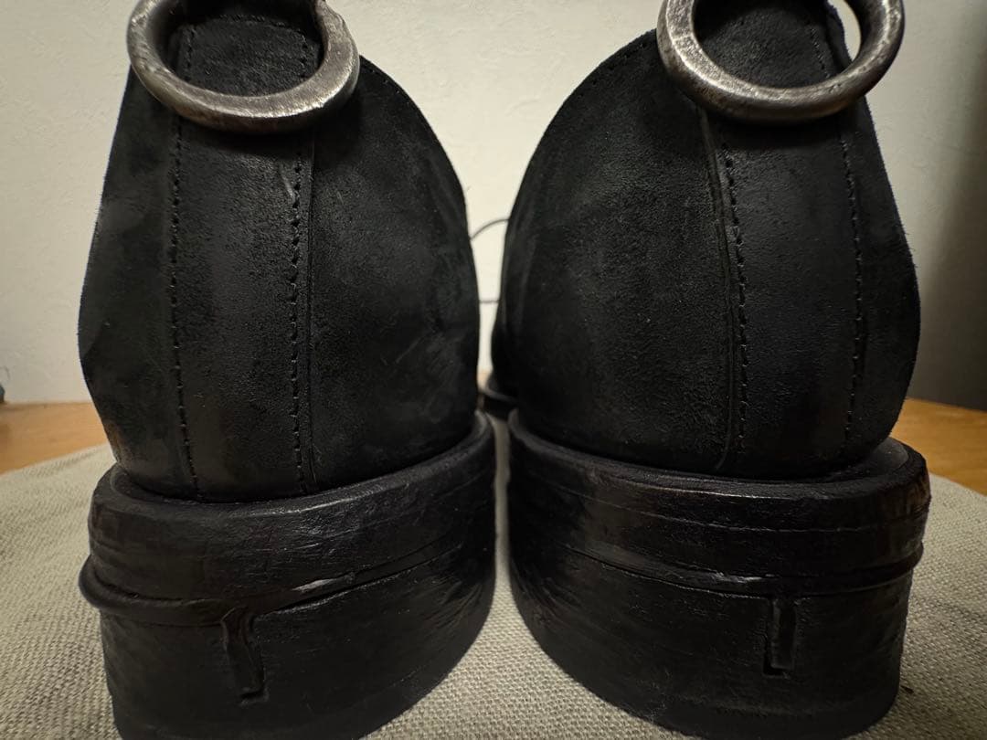 靴 Tagliovivo Culatta Reverse Leather Derby