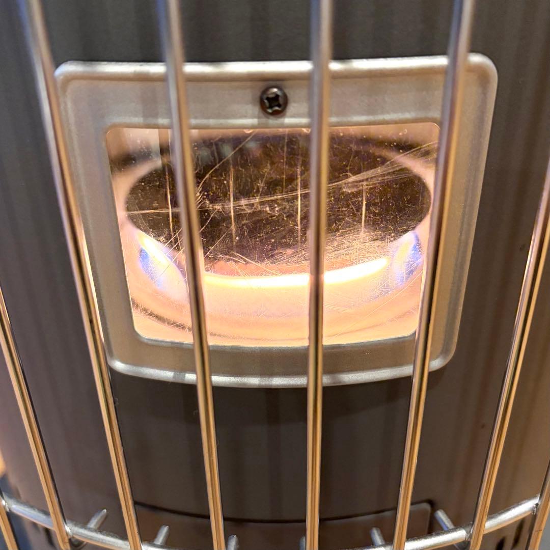 美品トヨトミ石油ストーブ マットグレー KS-67H