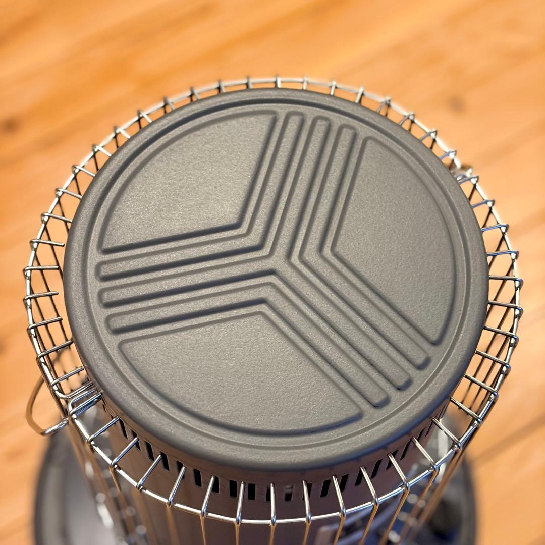 美品トヨトミ石油ストーブ マットグレー KS-67H