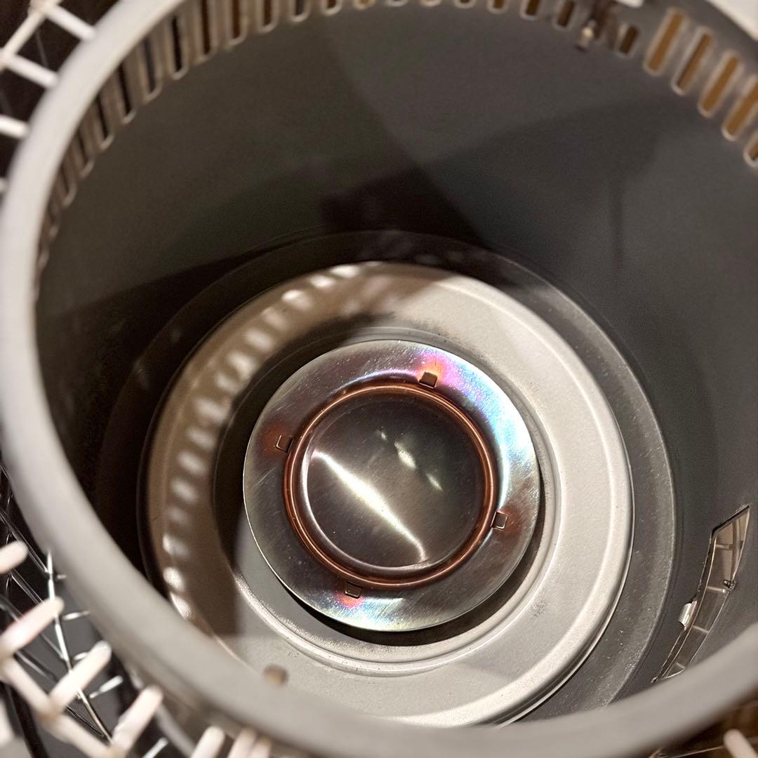 美品トヨトミ石油ストーブ マットグレー KS-67H