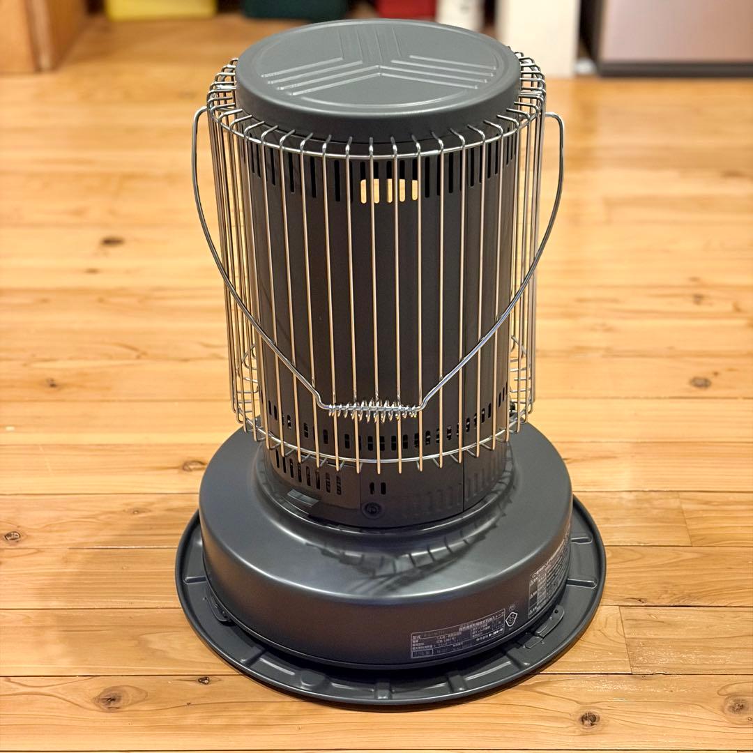 美品トヨトミ石油ストーブ マットグレー KS-67H