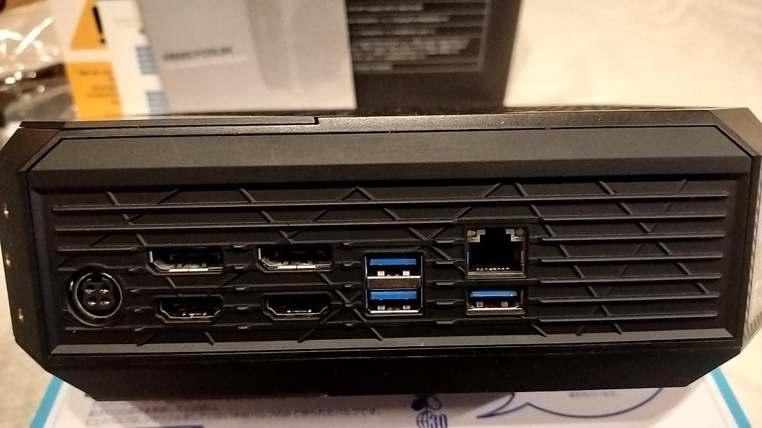 MINISFORUM HX80G + CORSAIR SSD 1TB　ジャンク品