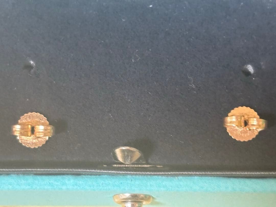 K18PG ティファニーオリーブリーフピアス